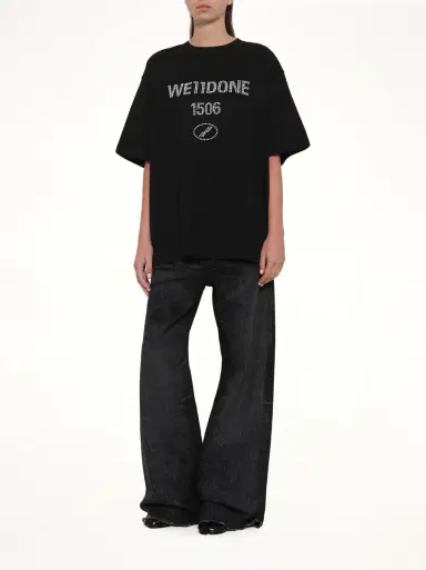 We11Done Washed Pearly Collegiate T-shirt | Thumbnail 4 We11Done Washed Pearly Collegiate T-shirt | Thumbnail 4