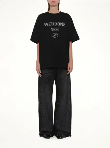We11Done Washed Pearly Collegiate T-shirt | Thumbnail 7 We11Done Washed Pearly Collegiate T-shirt | Thumbnail 7