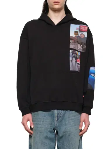 Diesel S-boxt-hood-t6 Hoodie | Thumbnail 1 Diesel S-boxt-hood-t6 Hoodie | Thumbnail 1