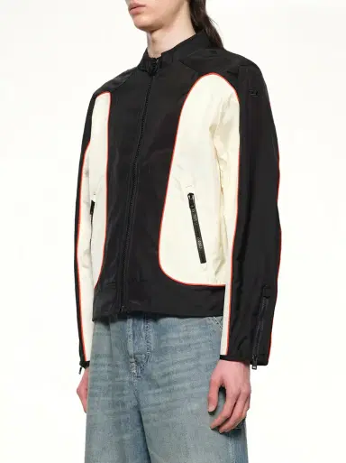 Diesel J-blink-wrd Jacket in Black/white Black | Thumbnail 2 Diesel J-blink-wrd Jacket in Black/white Black | Thumbnail 2