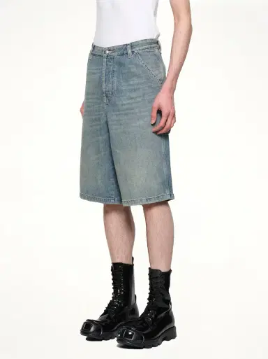 Diesel D-livery-w-short Denim Shorts | Thumbnail 2 Diesel D-livery-w-short Denim Shorts | Thumbnail 2