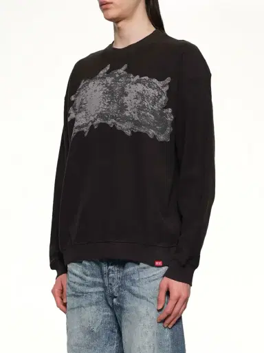 Diesel S-valentin-jmbv Sweatshirt | Thumbnail 2 Diesel S-valentin-jmbv Sweatshirt | Thumbnail 2