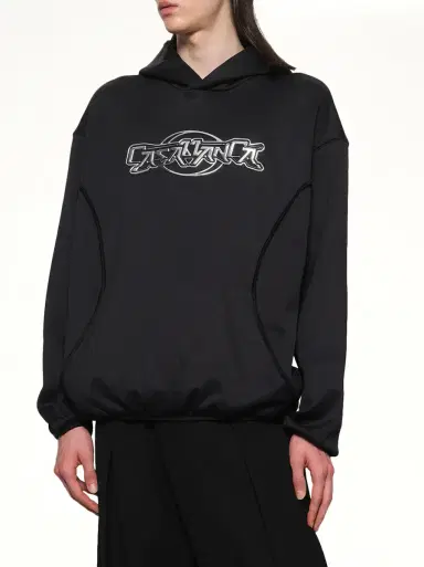 Casablanca Oversized Panelled Hoodie | Thumbnail 6 Casablanca Oversized Panelled Hoodie | Thumbnail 6