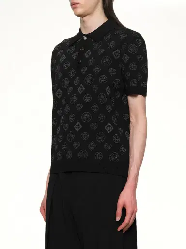 Casablanca City Jacquard Polo | Thumbnail 2 Casablanca City Jacquard Polo | Thumbnail 2
