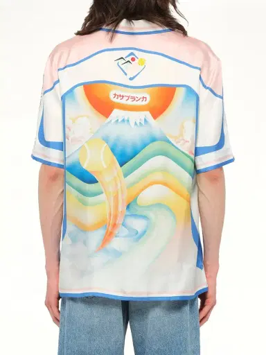 Casablanca Fuji Dream Shirt | Thumbnail 5 Casablanca Fuji Dream Shirt | Thumbnail 5