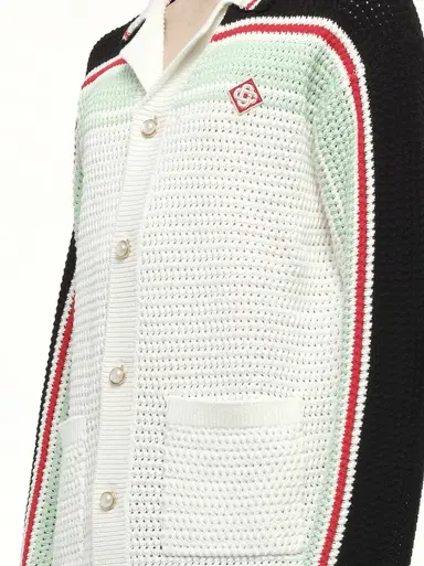 Casablanca Faux Crochet Shirt | Thumbnail 2 Casablanca Faux Crochet Shirt | Thumbnail 2