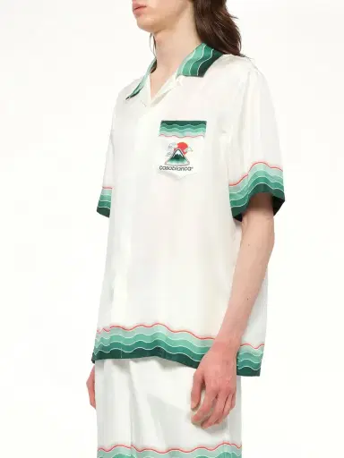 Casablanca Montagne Ondulee Shirt | Thumbnail 2 Casablanca Montagne Ondulee Shirt | Thumbnail 2