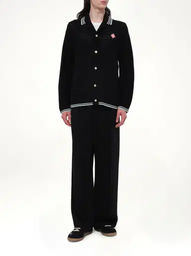 Casablanca Embroidered Crochet Shirt | Thumbnail 4 Casablanca Embroidered Crochet Shirt | Thumbnail 4