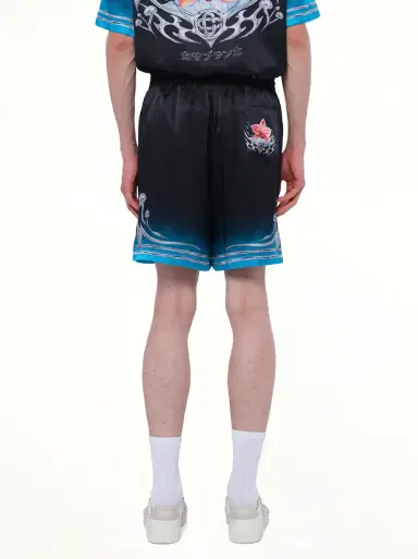 Casablanca Silk Satin Blades Shorts | Thumbnail 5 Casablanca Silk Satin Blades Shorts | Thumbnail 5