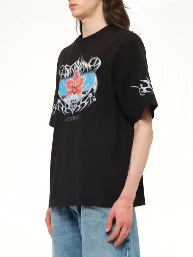 Casablanca Blades Printed Oversized T-shirt | Thumbnail 2 Casablanca Blades Printed Oversized T-shirt | Thumbnail 2
