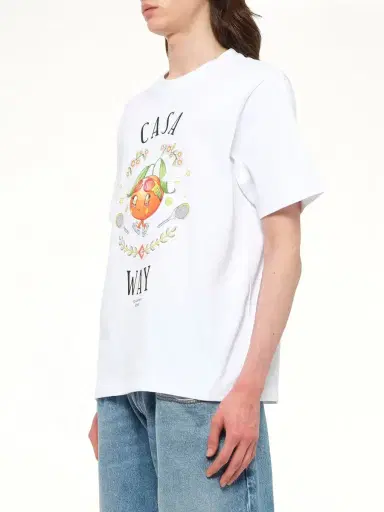 Casablanca Casa Way Kawaii Printed T-shirt | Thumbnail 2 Casablanca Casa Way Kawaii Printed T-shirt | Thumbnail 2