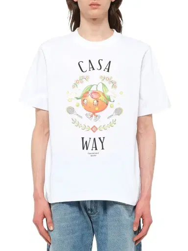 Casablanca Casa Way Kawaii Printed T-shirt | Thumbnail 1 Casablanca Casa Way Kawaii Printed T-shirt | Thumbnail 1