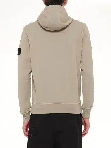 Stone Island 610006 Cotton Fleece Hoodie | Thumbnail 5 Stone Island 610006 Cotton Fleece Hoodie | Thumbnail 5