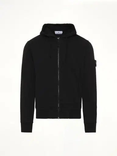 Stone Island 6100061 Cotton Fleece Hoodie | Thumbnail 3 Stone Island 6100061 Cotton Fleece Hoodie | Thumbnail 3