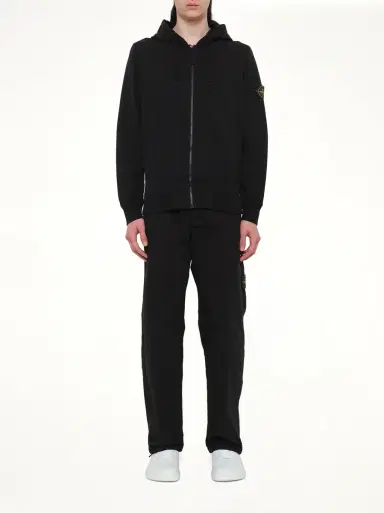 Stone Island 6100061 Cotton Fleece Hoodie | Thumbnail 7 Stone Island 6100061 Cotton Fleece Hoodie | Thumbnail 7