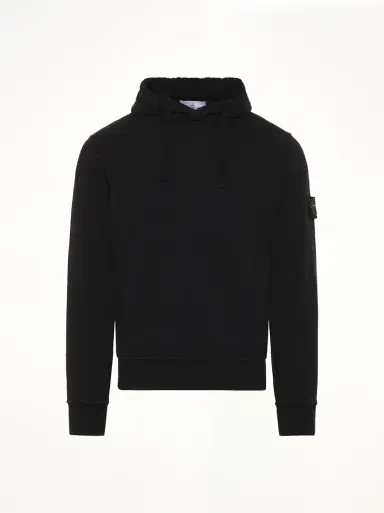 Stone Island 6100062 Cotton Fleece Hoodie | Thumbnail 3 Stone Island 6100062 Cotton Fleece Hoodie | Thumbnail 3