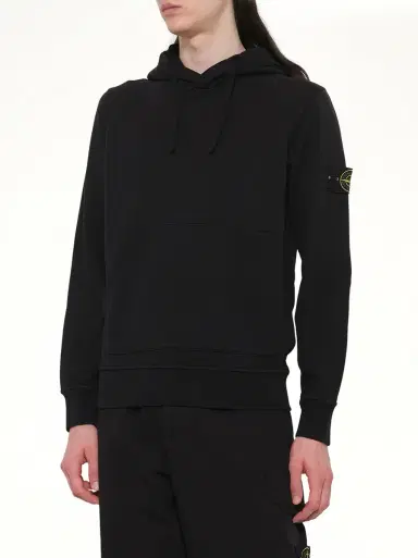 Stone Island 6100062 Cotton Fleece Hoodie | Thumbnail 6 Stone Island 6100062 Cotton Fleece Hoodie | Thumbnail 6