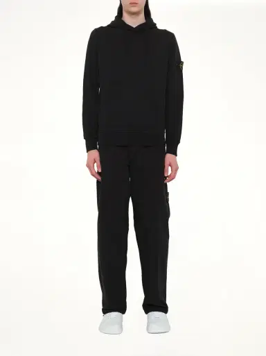 Stone Island 6100062 Cotton Fleece Hoodie | Thumbnail 7 Stone Island 6100062 Cotton Fleece Hoodie | Thumbnail 7