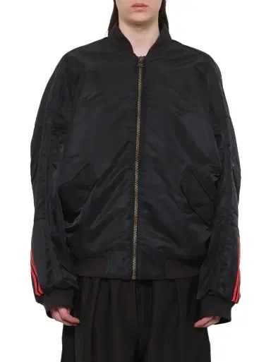 Willy Chavarria Adidas X Chavarria Satin Bomber Jacket | Thumbnail 1 Willy Chavarria Adidas X Chavarria Satin Bomber Jacket | Thumbnail 1