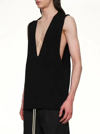 Rick Owens V Tank Top | Thumbnail 2 Rick Owens V Tank Top | Thumbnail 2