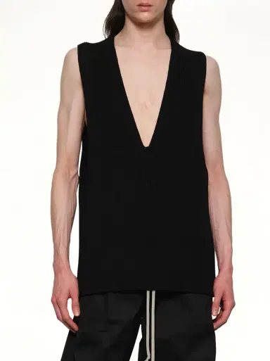 Rick Owens V Tank Top | Thumbnail 6 Rick Owens V Tank Top | Thumbnail 6