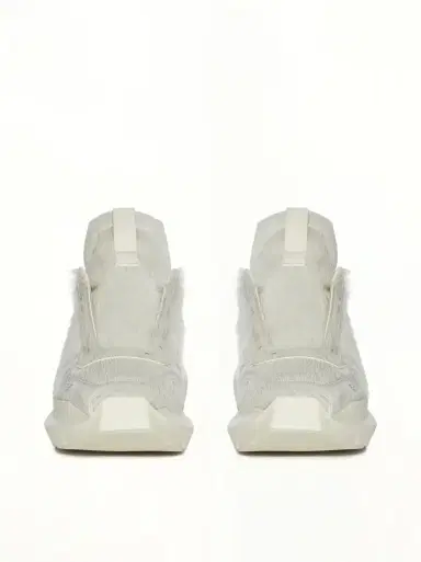 Rick Owens Fur Geth Runner in Milk/milk/milk | Thumbnail 2 Rick Owens Fur Geth Runner in Milk/milk/milk | Thumbnail 2