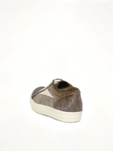 Rick Owens Fur Vintage Sneaks in Indigo/milk Indigo/milk/milk | Thumbnail 2 Rick Owens Fur Vintage Sneaks in Indigo/milk Indigo/milk/milk | Thumbnail 2