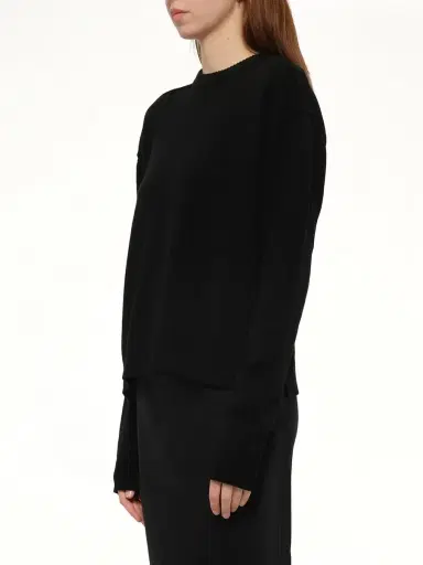 Rick Owens Round Neck Sweater | Thumbnail 2 Rick Owens Round Neck Sweater | Thumbnail 2