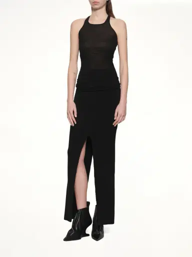 Rick Owens Short Sliced Skirt | Thumbnail 4 Rick Owens Short Sliced Skirt | Thumbnail 4