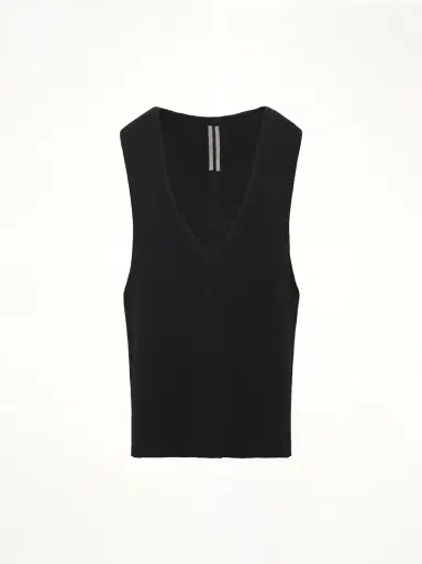 Rick Owens V Neck Top | Thumbnail 3 Rick Owens V Neck Top | Thumbnail 3