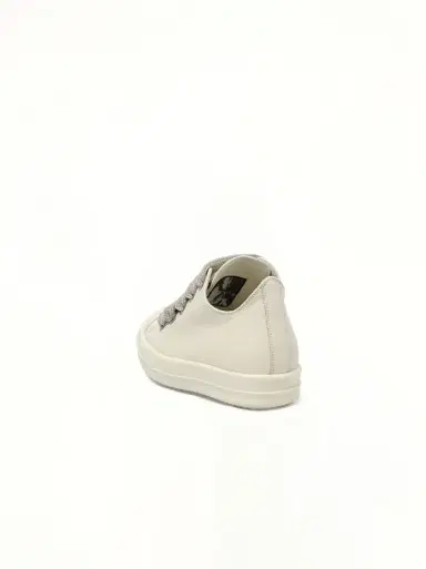 Rick Owens Jumbolace Low Sneaks in Milk/milk/milk White | Thumbnail 2 Rick Owens Jumbolace Low Sneaks in Milk/milk/milk White | Thumbnail 2