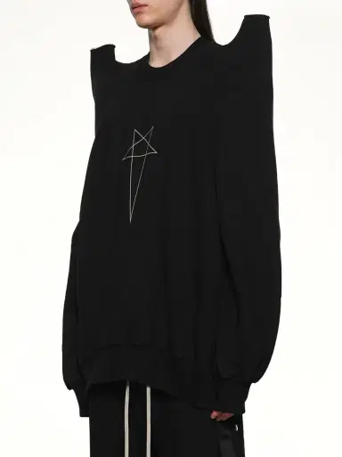 RICK OWENS DRKSHDW Pentagram Tec Sweat | Thumbnail 2 RICK OWENS DRKSHDW Pentagram Tec Sweat | Thumbnail 2