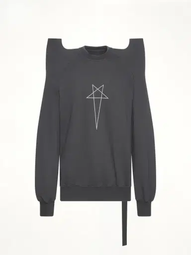 RICK OWENS DRKSHDW Pentagram Tec Sweat | Thumbnail 3 RICK OWENS DRKSHDW Pentagram Tec Sweat | Thumbnail 3