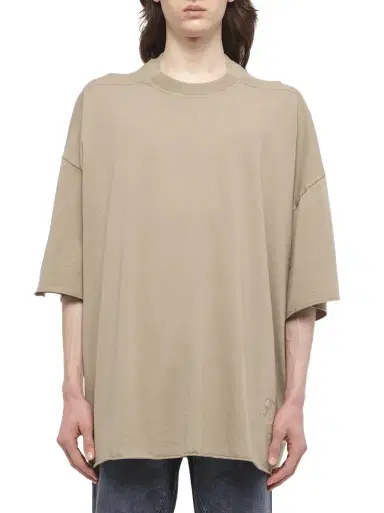RICK OWENS DRKSHDW Tommy T in Dirty Pearl Brown | Thumbnail 1 RICK OWENS DRKSHDW Tommy T in Dirty Pearl Brown | Thumbnail 1