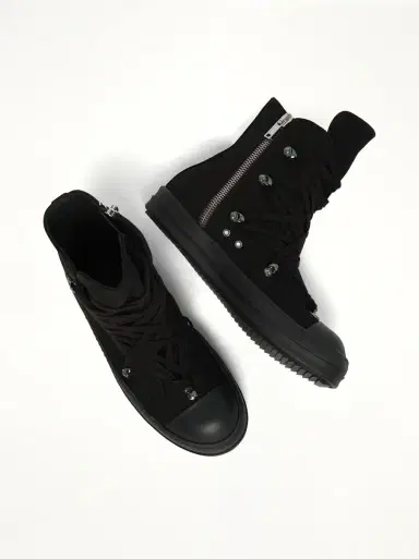 RICK OWENS DRKSHDW Megalace Sneaks | Thumbnail 4 RICK OWENS DRKSHDW Megalace Sneaks | Thumbnail 4