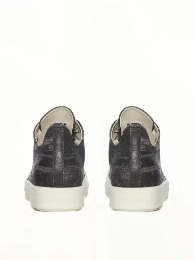 RICK OWENS DRKSHDW Low Sneaks in Black Washed | Thumbnail 5 RICK OWENS DRKSHDW Low Sneaks in Black Washed | Thumbnail 5