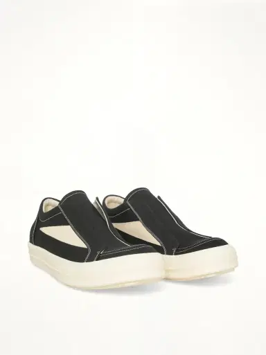 RICK OWENS DRKSHDW Laceless Vintage Sneaks | Thumbnail 3 RICK OWENS DRKSHDW Laceless Vintage Sneaks | Thumbnail 3
