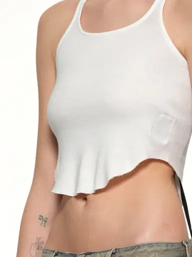 RICK OWENS DRKSHDW Basic Cropped Tank | Thumbnail 2 RICK OWENS DRKSHDW Basic Cropped Tank | Thumbnail 2