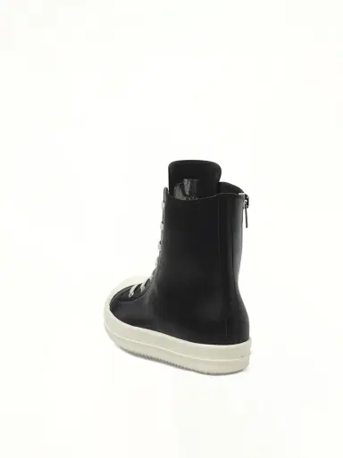 Rick Owens Sneaks in Black/milk/milk | Thumbnail 2 Rick Owens Sneaks in Black/milk/milk | Thumbnail 2