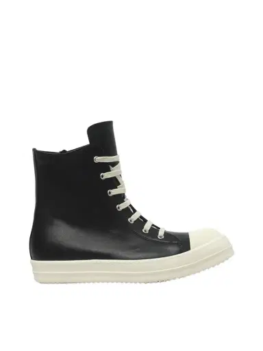 Rick Owens Sneaks in Black/milk/milk | Thumbnail 1 Rick Owens Sneaks in Black/milk/milk | Thumbnail 1