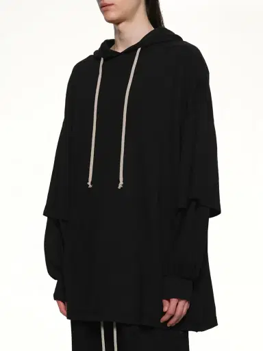 RICK OWENS DRKSHDW Tommy Hustler Hoodie | Thumbnail 2 RICK OWENS DRKSHDW Tommy Hustler Hoodie | Thumbnail 2