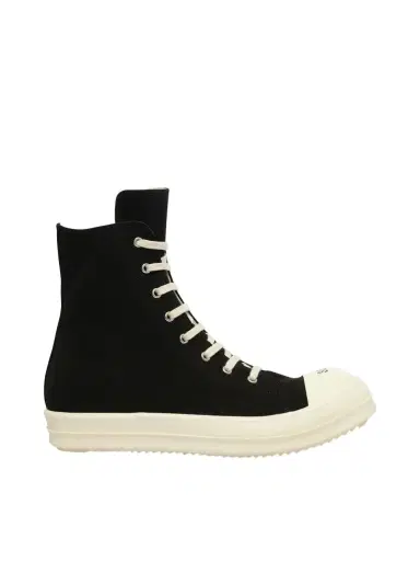 RICK OWENS DRKSHDW Sneaks in Black/milk/milk | Thumbnail 1 RICK OWENS DRKSHDW Sneaks in Black/milk/milk | Thumbnail 1