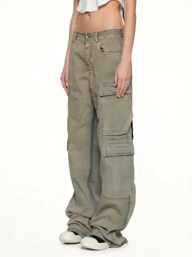 RICK OWENS DRKSHDW Double Cargo Jeans | Thumbnail 2 RICK OWENS DRKSHDW Double Cargo Jeans | Thumbnail 2