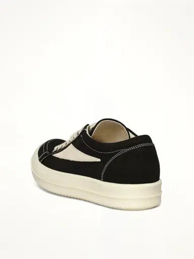 RICK OWENS DRKSHDW Vintage Sneaks in Black/milk/milk Black | Thumbnail 2 RICK OWENS DRKSHDW Vintage Sneaks in Black/milk/milk Black | Thumbnail 2