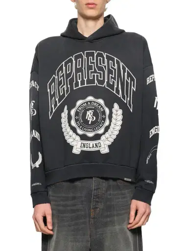Represent Represent Legacy Crest Hoodie | Thumbnail 1 Represent Represent Legacy Crest Hoodie | Thumbnail 1