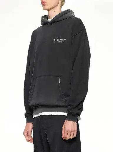 Represent Represent Legacy Overprint Hoodie | Thumbnail 2 Represent Represent Legacy Overprint Hoodie | Thumbnail 2