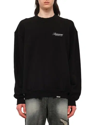 Represent Represent Owners Club Script Sweater | Thumbnail 1 Represent Represent Owners Club Script Sweater | Thumbnail 1