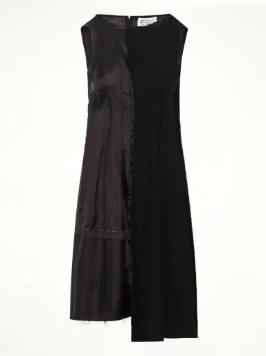 Maison Margiela Silk Twill Midi Dress | Thumbnail 3 Maison Margiela Silk Twill Midi Dress | Thumbnail 3
