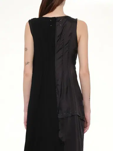 Maison Margiela Silk Twill Midi Dress | Thumbnail 5 Maison Margiela Silk Twill Midi Dress | Thumbnail 5