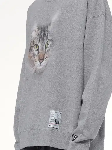 Maison MIHARA YASUHIRO Cat Printed Pullover | Thumbnail 2 Maison MIHARA YASUHIRO Cat Printed Pullover | Thumbnail 2